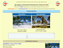 Tablet Screenshot of islamorada-hotels.keysdirectory.com