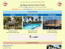 Tablet Screenshot of key-west-hotels.keysdirectory.com